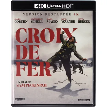 Blu-ray film Cross of Iron Blu-ray 4K disk