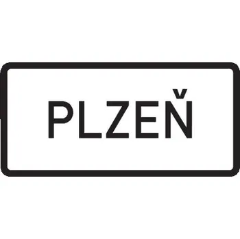 Dopravní značka Dopravní značka IZ4a - Obec