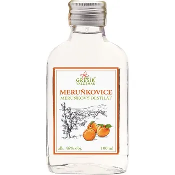 Pálenka Meruňkovice 100 ml - Valdemar Grešík (Lihoviny)