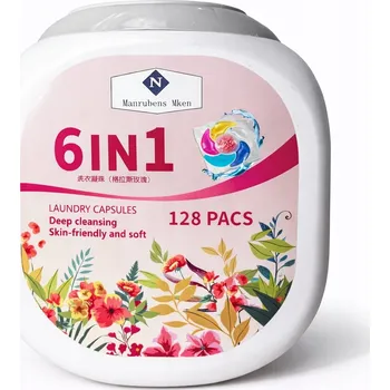 Prací prostředek Kapsle na praní 6v1 – 128 ks