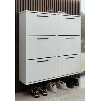 Botník Botník výklopná závěsná JASPER X2 dub craft zlatý