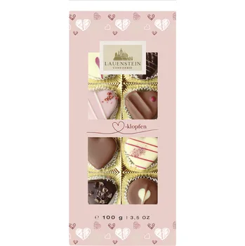 Cukrovinka LAUENSTEIN Bonboniéra - variace pralinek s alkoholem 100g (ručně vyráběné) (2077)