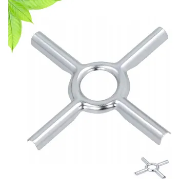 Vrták Křížový nástavec hořáku, pozinkovaný, pro malý plynový sporák