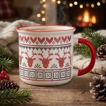 Vánoční porcelánový hrnek ALTOM DESIGN SCANDI WINTER 400 ml