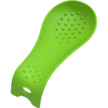 Organizace kuchyně Silikonový odkladač na lžíce | Odolný do 260 °C Barva: Zelená