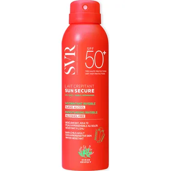 Přípravek na opalování SVR Sun Secure Praskající mléko SPF50+ 200 ml