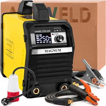 Svářečka Invertorová svářečka Magnum Snake 270 LED 400V
