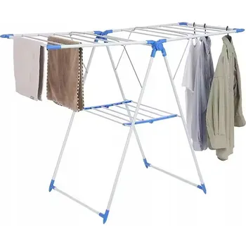 Sušák na prádlo Sušák na balkon, stojící, skládací, přenosná, 161 cm x 56 cm