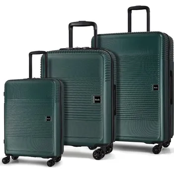 Sada cestovních kufrů ROCK Lincoln - zelená