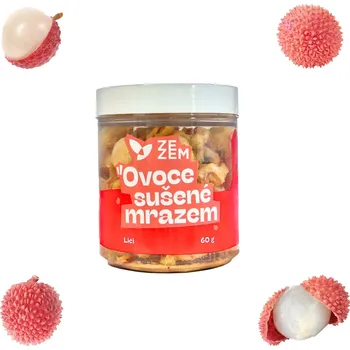Sušené ovoce ZEZEM Liči sušené mrazem 60 g