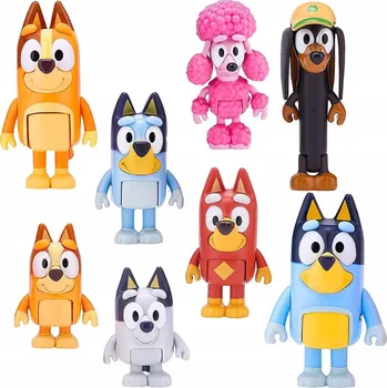 Figurka 8 KUSŮ Tlapková patrola Velká sada 6-8 cm RODINNÁ SADA HRAČEK DEKORACE NA STŮL