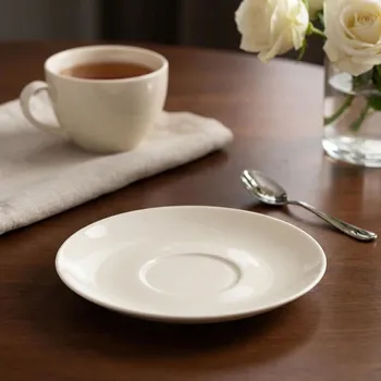 Talíř Porcelánový podšálek MARIAPAULA KLASYKA / NOVA 17 cm ecru