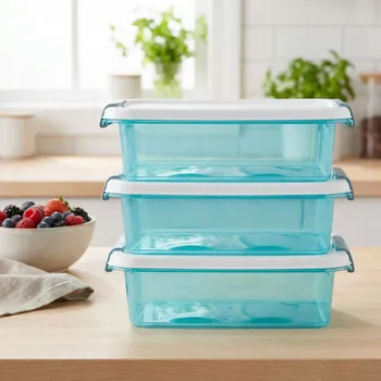 Dóza na potraviny Dóza na potraviny ORPLAST ARCTICLINE 0,6 l tyrkysová 3 ks