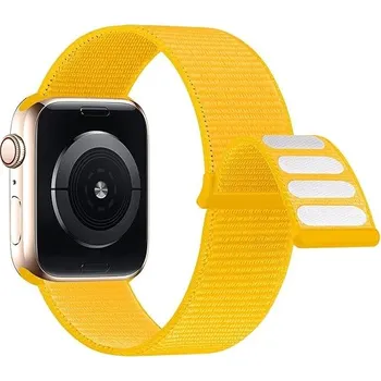 Řemínek na hodinky Žlutý řemínek Lobnhot pro Apple