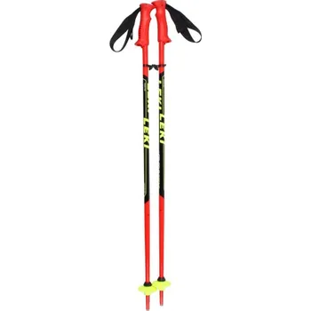 Lyžování Racing Kids juniorské sjezdové hole červená, Délka 85 cm