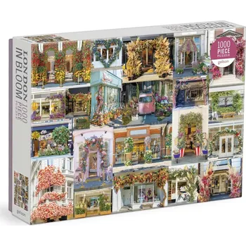 Hračka Galison Puzzle Kvetoucí Londýn 1000 dílků
