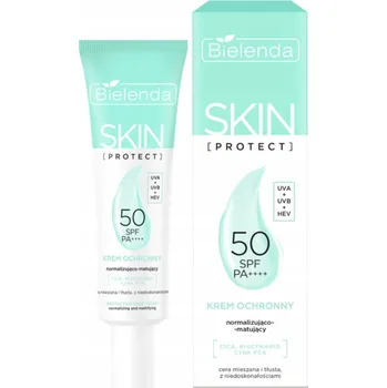 Pleťový krém Pleťový krém s UV ochranou Bielenda Skin Protect 50 SPF na den 40 ml