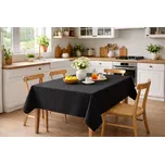 Orbytex Ubrus 100% bavlna - černá Rozměry: 120x120, Tvar: Čtverec