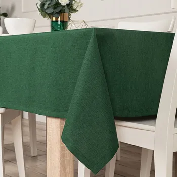 ubrus Ubrus Markizeta zelený, odolný proti skvrnám, 140x220 cm, obdélníkový