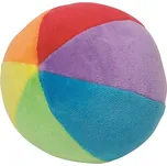 GOKI Plyšový míček s chrastítkem