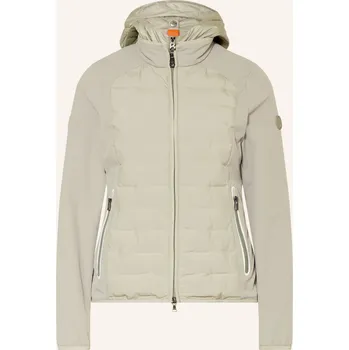 Dámská bunda Bogner Dámská Hybridní Péřová Bunda Irma, světle zelená, 38