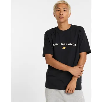 Pánské tričko Pánské tričko New Balance MT51506BK – černé