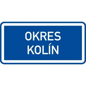 Dopravní značka Dopravní značka IS14 - Hranice územního celku