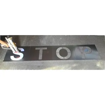 Plech Kovové šablony písmen, 500mm