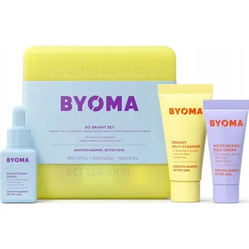Pleťový krém Víceúčelový pleťový krém Byoma Bright set den a noc 60 ml