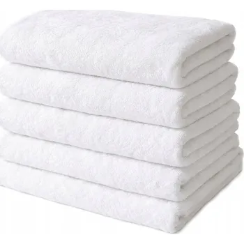 Ručník 5x SADA RUČNÍKŮ 550G HOTELOVÉ FROTÉ OSUŠKY 50x100 cm
