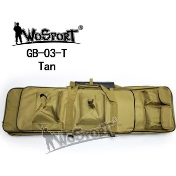 Airsoft Přepravní brašna na dvě zbraně 60 a 100cm - písková, Wosport