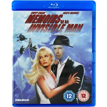 Blu-ray film Memoirs Of An Invisible Man (Wspomnienia niewidzialnego człowieka) Blu-ray disk