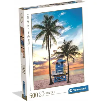 Puzzle CLE puzzle 500 HQ Miami Beach Florida 35568 Clementoni