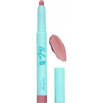 Přípravek na rty HULU WEGAN ROUGE NA RTY V TUŽCE S VYSOUVACÍM MECHANISMEM - MATNĚ SATÉNOVÝ EFEKT