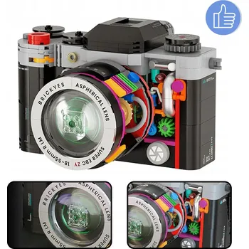 ostatní stavebnice FOTOAPARÁT ZE STAVEBNICE - 556 DÍLKŮ - MODEL PODLE SKUTEČNÉHO FOTOAPARÁTU