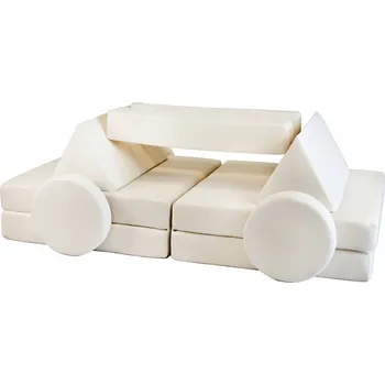 Pohovka Dětská pohovka Velinda 75 x 140 cm, béžová látka