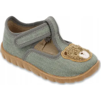 Dívčí bačkory PAPUČE 21 PAPUČE DO ŠKOLKY PAPUČE DO JESLÍ 627P015 BEFADO