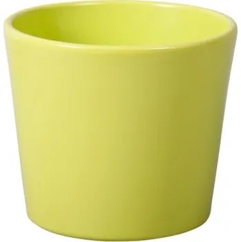 Obal na květináč Obal na květník SPARTA FIGARO keramický lesklý d15x13cm, zelený