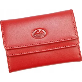 Peněženka Střední dámská kožená peněženka 878 47 RFID červená EL FORREST