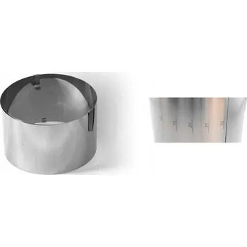 Forma na pečení Kuchpol kulatý Forma na dort , nastavitelná forma, v=12cm/30cm