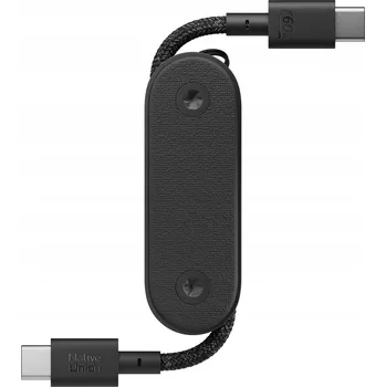 Datový kabel Kabel Native Union USB typ C - USB typ C 0,17 m černý