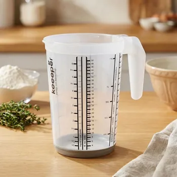 Džbán s odměrkou protiskluzový KEEEPER 1,5 l šedý