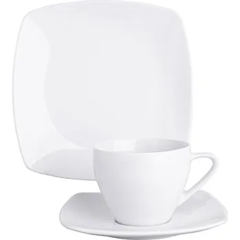 Talíř Porcelánový kávový servis MARIAPAULA MODERNA pro 6 osob (18 ks.)