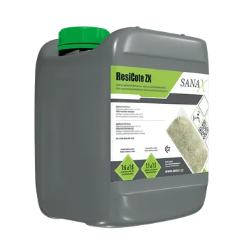 Penetrace Primární nátěr určený ke zpevnění přírodního kamene, omítek a jiných minerálních podkladů. | ResiCote ZK - 1kg