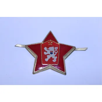 ČSSR Odznak Lidové Milice čepicový