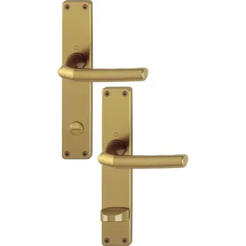 Dveřní kování Hoppe Duranorm Dveřní kování Birmingham, 90 mm, WC, bronzový elox 3434023