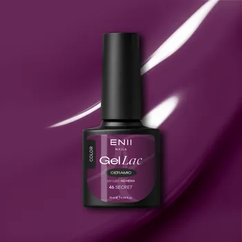 Kosmetika ENII NAILS Gel lak Ceramic 46 Secret - gelový lak bez HEMA, 10 ml