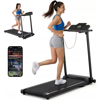 Běžecký pás Elektrický běžecký pás KZYNTH Bieżnia Składana Domowa do 120 kg