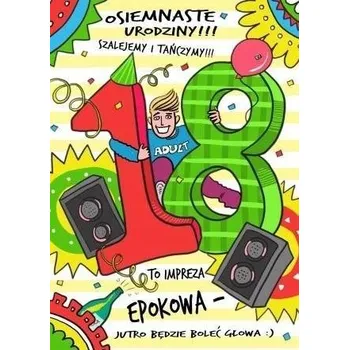 Obraz Henry Karnet B6 Narozeniny - 18-tka Chlapec 2