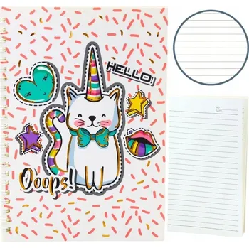 Vícebarevný Notes A5 Lean